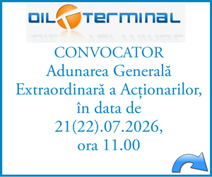 Convocator AGEA - Oil Terminal - 15 iunie 2026