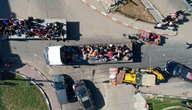 A expirat al treilea ultimatum de evacuare. Israelul acuză Hamas că blochează coridoarele pentru civilii din Gaza