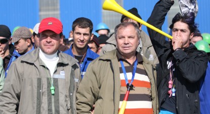 O navă a rămas nebotezată, din cauza grevei de la 