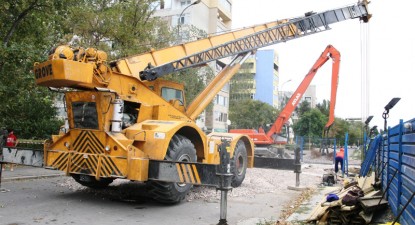 Lucrările de reabilitare a străzii Traian au fost sistate - 089f41810321eefc3f4eef5d4a388e42.jpg