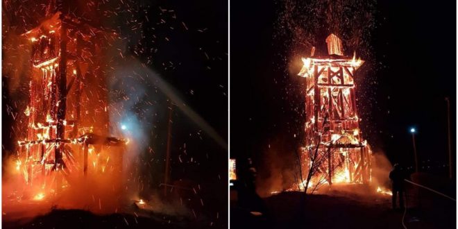 PIERDERE INESTIMABILĂ! Clopotniță arsă într-un incendiu provocat intenționat - 1-1581243784.jpg