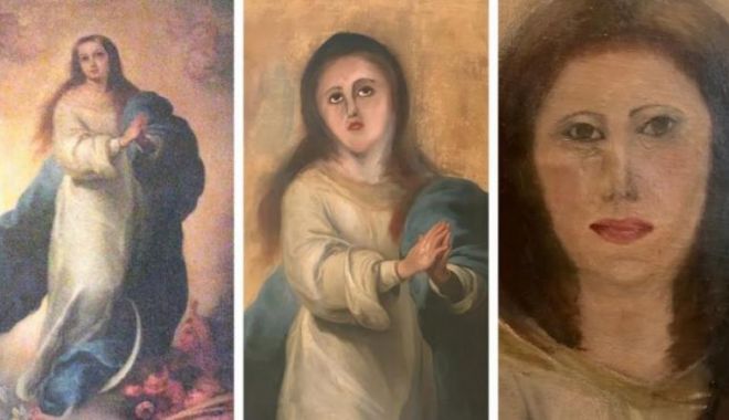 Operă de artă de nerecunoscut după o restaurare marcată de amatorism - 1-1592932112.jpg