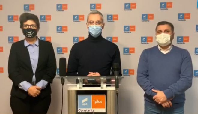 VIDEO. Candidații USR-PLUS, declarații de la Constanța. „Le mulțumim celor ce ne-au votat!” - 1-1607285619.jpg