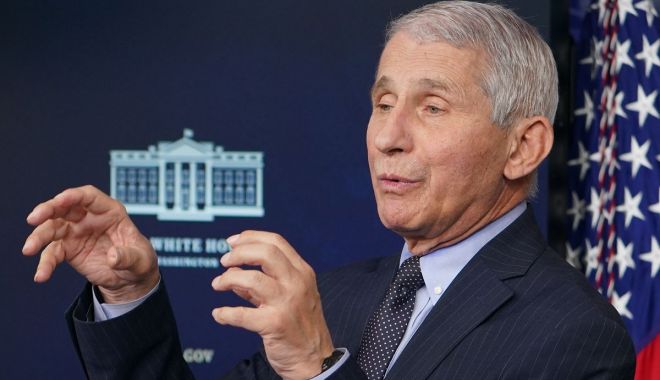 Anthony Fauci: Vaccinurile COVID sunt mai puţin eficiente împotriva noilor tulpini ale coronavirusului - 1-1611337680.jpg