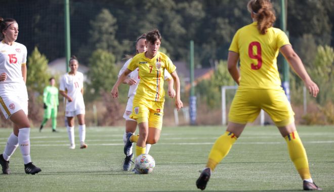 Fotbal feminin / Victorie pentru România U19 în primul duel cu Macedonia de Nord U19 - 1-1632144547.jpg