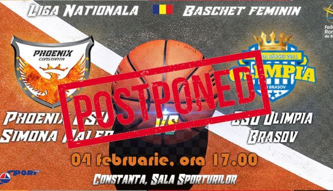 Baschet / Partida Phoenix CSU Simona Halep - CSU Olimpia Braşov, amânată! Jucătoare infectate cu Covid-19 în lotul braşovean - 1-1643976308.jpg