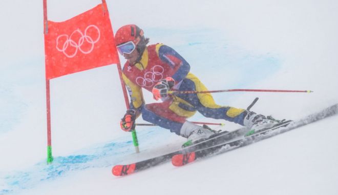JO de iarnă 2022 / Schi alpin, slalom uriaș. Ninsoarea şi ceaţa, principalii adversari ai lui Alexandru Ștefănescu - 1-1644753529.jpg