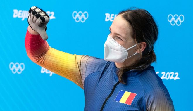 JO de iarnă 2022 / Andreea Grecu va fi purtător de drapel al echipei României la ceremonia de închidere - 1-1645189837.jpg