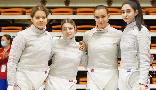 Scrimă / Echipa feminină de sabie a României, pe locul şase la Campionatele Europene de juniori - 1-1646304355.jpg