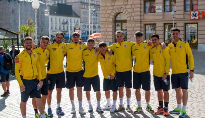 Fotbal / Naţionala U19 pregăteşte meciul cu Islanda. Tricolorii s-au relaxat pentru câteva ore în capitala Croației