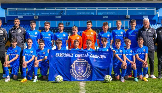 Juniorii U13 ai Academiei Hagi participă la turneele Ibercup de la Madrid şi Cascais
