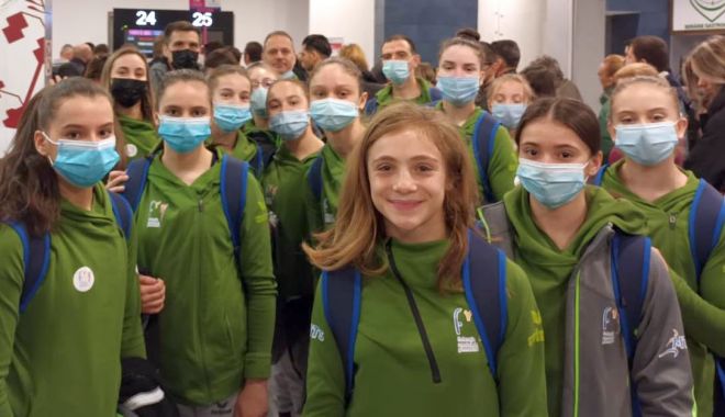 Baftă în Italia! Şase gimnaste constănţene concurează la Trofeul 