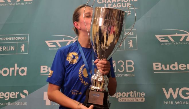 Eliza Samara, pentru a treia oară câştigătoare a Ligii Campionilor