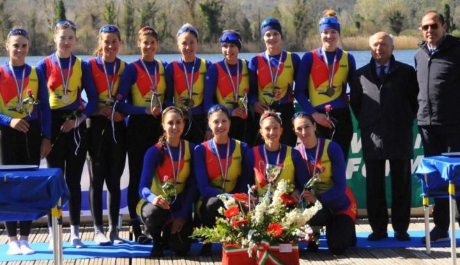 Canotaj / România a dominat întrecerile de seniori din cadrul Regatei Internaţionale Memorial Paolo d'Aloja