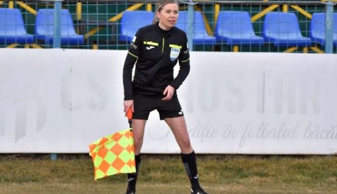 Fotbal feminin / Daniela Constantinescu, delegată la partida Germania - Franţa, din semifinalele EURO U17 - 1-1652268005.jpg