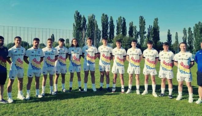Trei rugbişti constănţeni şi antrenorul Victor Bezuşcu, la Gimnaziada din Normandia