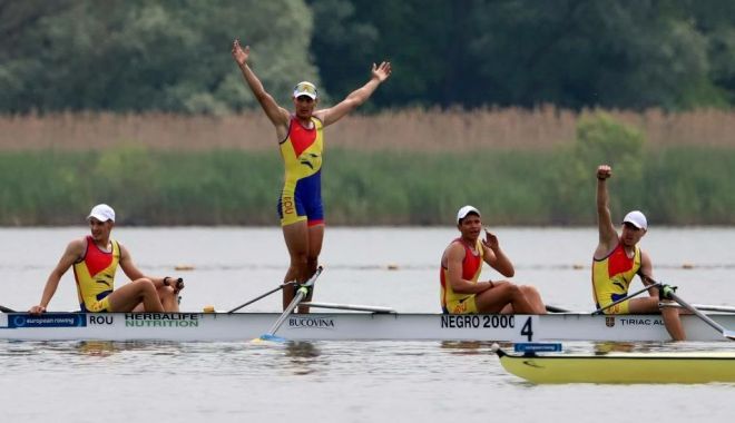 Canotaj / Cinci medalii pentru România la Campionatele Europene U19 de la Varese