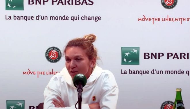 Tenis / Simona Halep, eliminată prematur din turneul de la Roland Garros. "Am suferit un atac de panică!"