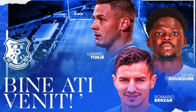 Fotbal / Romario Benzar, Gabriel Torje şi Kevin Doukoure au semnat cu FCV Farul - 1-1654252290.jpg