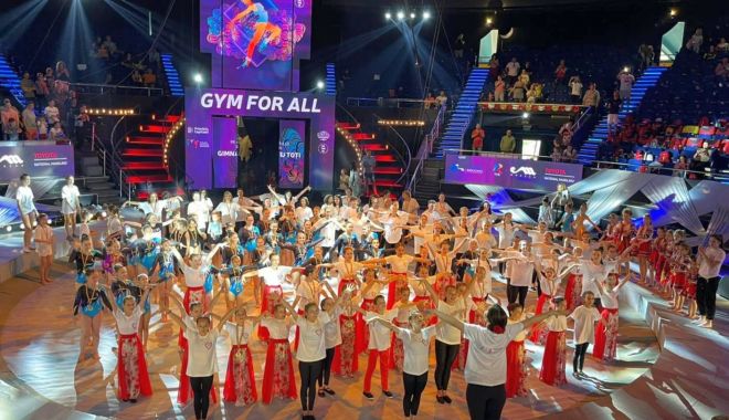 Gimnastică / Peste 300 de participanți, la startul primei ediții a Festivalului Național de Gimnastică pentru Toți - 1-1654423273.jpg