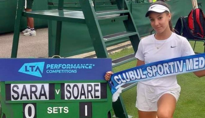 Tenis / Andreea Soare, de la CS Medgidia, în semifinalele turneului LTA Junior International Roehampton - 1-1654779089.jpg