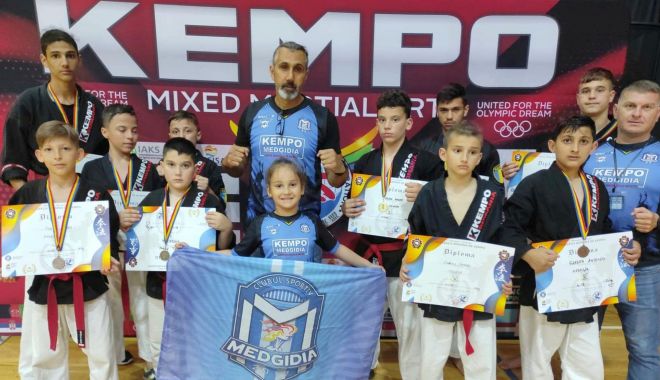 Sportivii de la CS Medgidia, pe podium la Campionatul Naţional de Full-Kempo