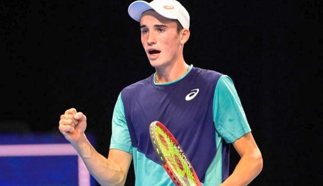Tenis / Succesul carierei! Nicholas David Ionel l-a învins pe spaniolul Carballes Baena în challengerul de la Parma
