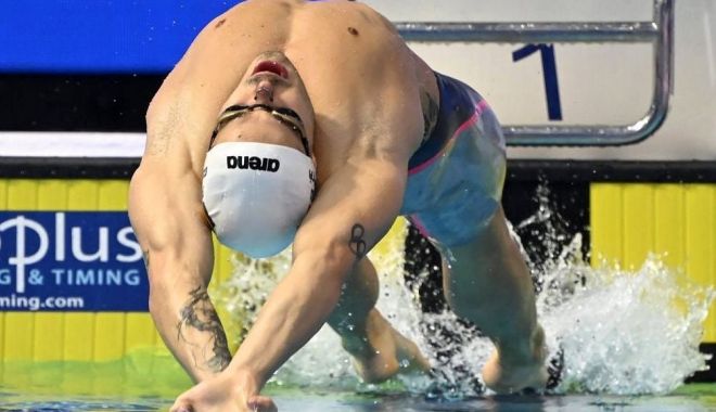 Nataţie / Robert Glinţă, pe ultimul loc în finala probei de 100 m spate, la Campionatele Mondiale de la Budapesta