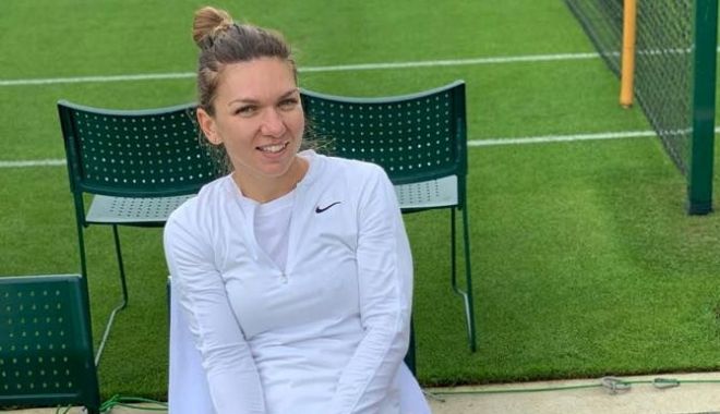 Simona Halep, pusă pe fapte mari la Wimbledon. 