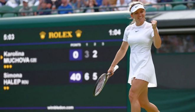 Tenis / Simona Halep o va înfrunta pe belgianca Kirsten Flipkens, în turul al doilea al turneului de la Wimbledon