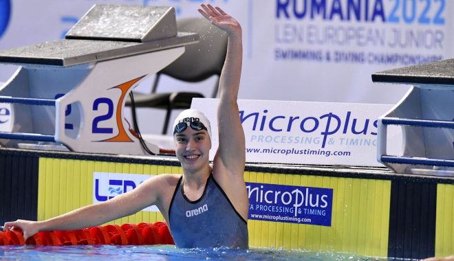 Bianca Costea, medaliată cu argint la 50 m liber. „Am simţit cursa minunat!”
