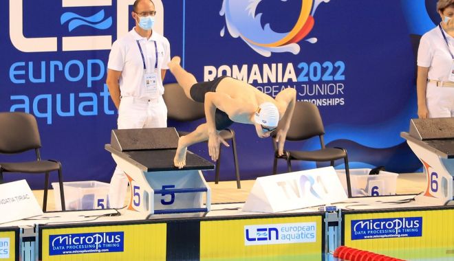 Nataţie / Vlad Stancu şi David Popovici, ultimele finale la Europenele de juniori