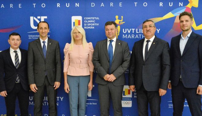 Olimpism / Comitetul Olimpic și Sportiv Român a încheiat un parteneriat cu Universitatea de Vest din Timișoara