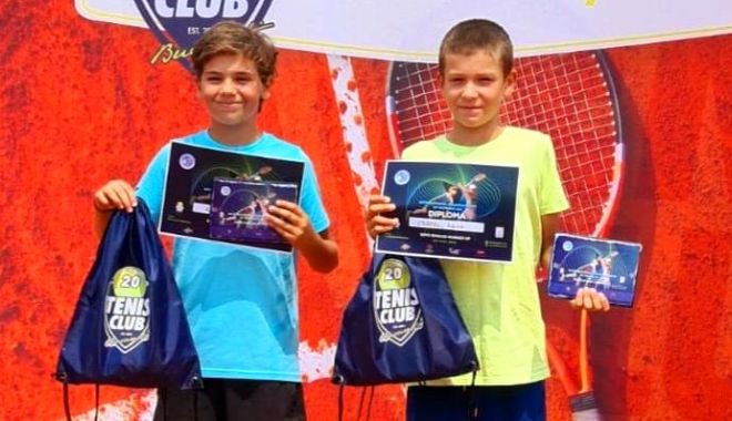 Tenis / Andrei Radu, dublu câștigător la International Championships of România U12 - 1-1658052711.jpg