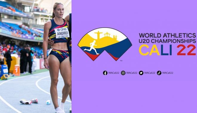 Atletism / Rebecca Andrei va alerga în semifinalele probei de 400 m, la Mondialele U20 de la Cali