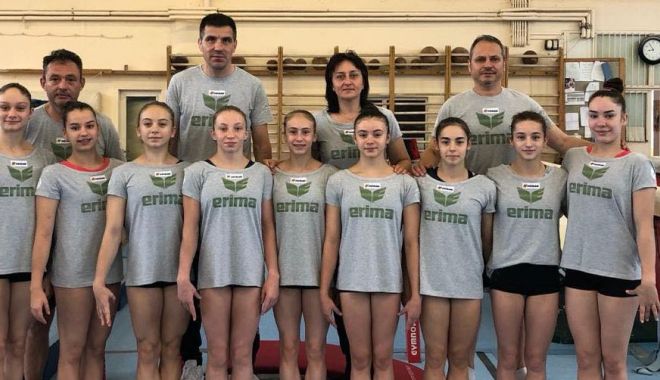 Patru gimnaste constănţene, în cantonament cu lotul României în Ungaria