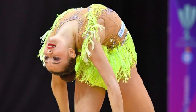 Gimnastică ritmică / Annaliese Drăgan, locul şapte în finala de la măciuci, la Cupa Mondială Challenge