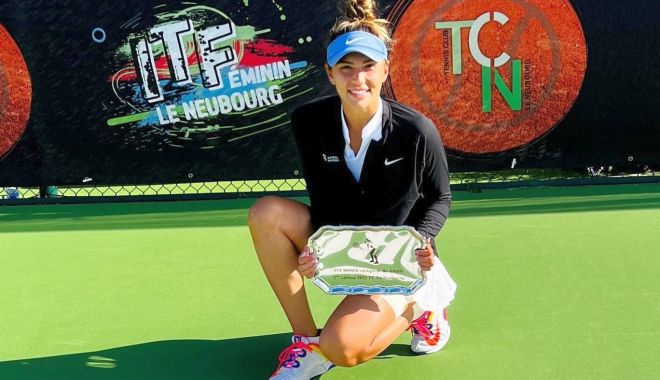 Tenis / Jaqueline Cristian a câştigat finala turneului ITF de la Le Neubourg - 1-1663567432.jpg