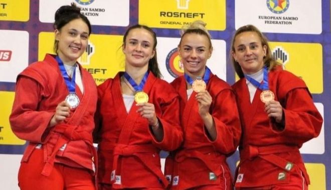Sambo / Anda Mihaela Vâlvoi, de la CS Farul, medaliată cu bronz la Campionatele Europene - 1-1663767068.jpg