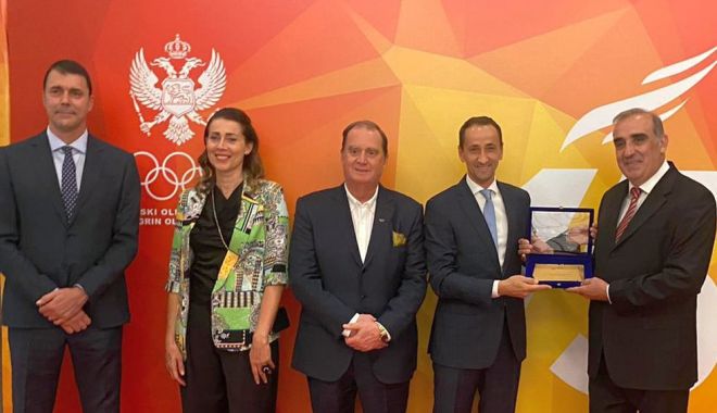 Olimpism / Mihai Covaliu, prezent la a 15-a aniversare a Comitetului Olimpic din Muntenegru