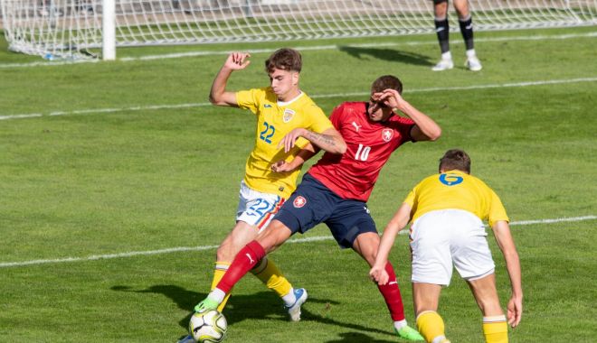 Fotbal / România U20 a pierdut amicalul cu Cehia U20. Golul de onoare, marcat de Andronache, de la Farul