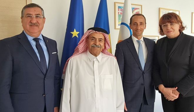 Baschet / Președintele FIBA Asia, șeicul Saud Ali Al-Thani, vizită la Casa Olimpică