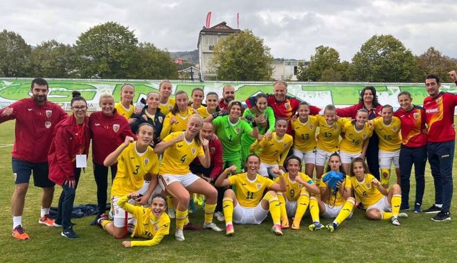 Fotbal feminin / Preliminariile EURO 2023. Naţionala U19 a României a revenit în Liga A - 1-1665559285.jpg