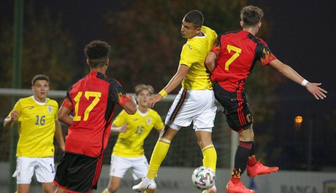 Fotbal / Obiectiv aproape compromis! Tricolorii U17, învinşi şi de Belgia în calificările pentru EURO 2023 - 1-1667129743.jpg