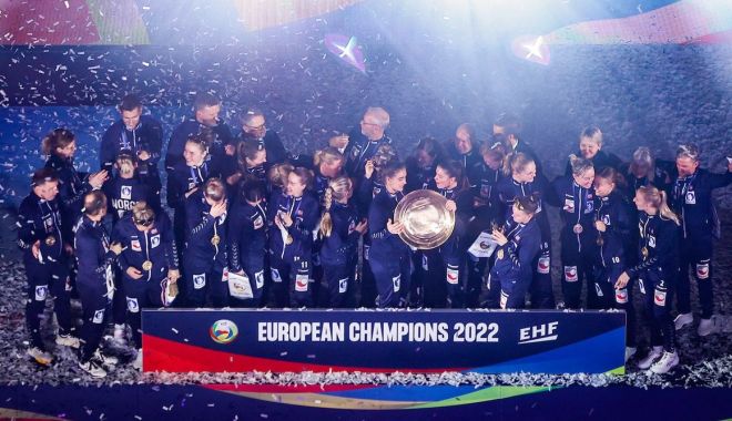 Handbal / Norvegia, din nou campioană europeană. Muntenegru a obţinut medaliile de bronz - 1-1669024289.jpg
