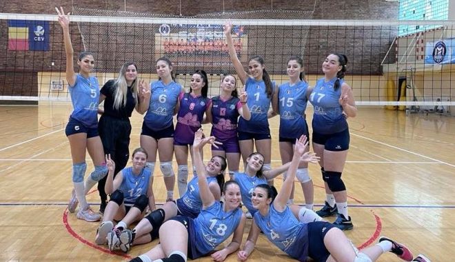 Volei / Junioarele de la CS Medgidia, calificate în grupele geografice ale Campionatului Naţional - 1-1670754363.jpg