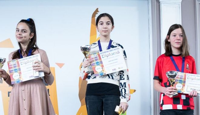 Şah / Diana Dospin şi Iulia Piștea, medaliate cu argint la prima ediţie din 2023 a Grand Prix MegaChess - 1-1674033224.jpg