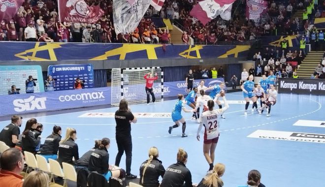 Handbal / CSM Bucureşti s-a impus în derby-ul cu CS Rapid şi este foarte aproape de titlul de campioană - 1-1675150793.jpg
