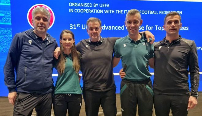 Fotbal / Oficiali români, la cursul UEFA avansat pentru arbitri de top de la Roma - 1-1675343170.jpg