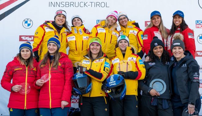 Sporturi de iarnă / Bobul pilotat de Andreea Grecu, în Top 6 la Cupa Mondială de la Innsbruck - 1-1676382482.jpg